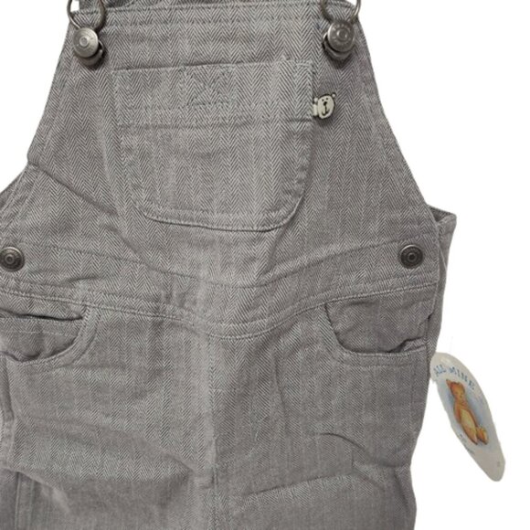 All Mine 24 Month 100% Cotton Coveralls NWT Holiday Bear - Picture 4 of 9